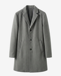 Men's Classic Wool Blend Overcoat - Smart Casual Winter Jacket-Mens Jacket-Verito Boutique-Gray-S-Verito Boutique